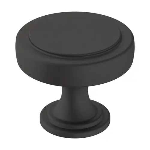 Exceed 1-1/2" Diameter Cabinet Knob Matte Black Finish Exceed 1-1/2" Diameter Cabinet Knob Matte Black Finish