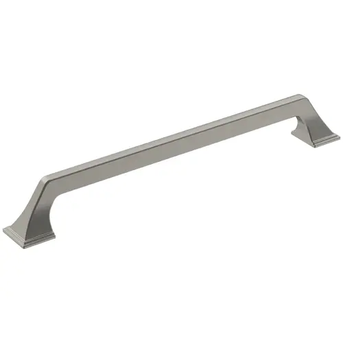 Exceed 8-13/16" Center to Center Cabinet Pull Satin Nickel Finish Exceed 8-13/16" Center to Center Cabinet Pull Satin Nickel Finish