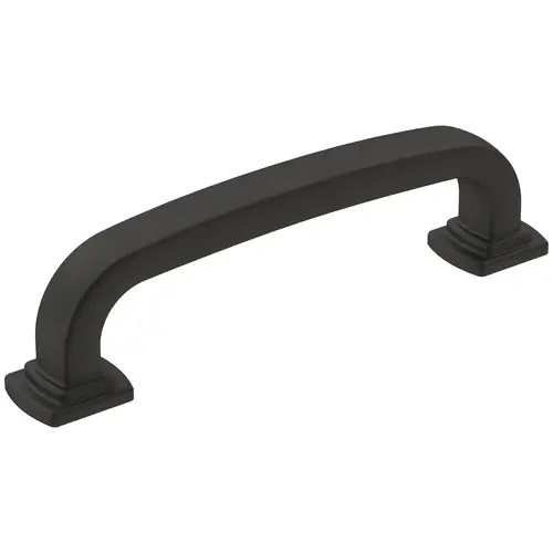 Surpass 3-3/4" Center to Center Cabinet Pull Matte Black Finish Surpass 3-3/4" Center to Center Cabinet Pull Matte Black Finish