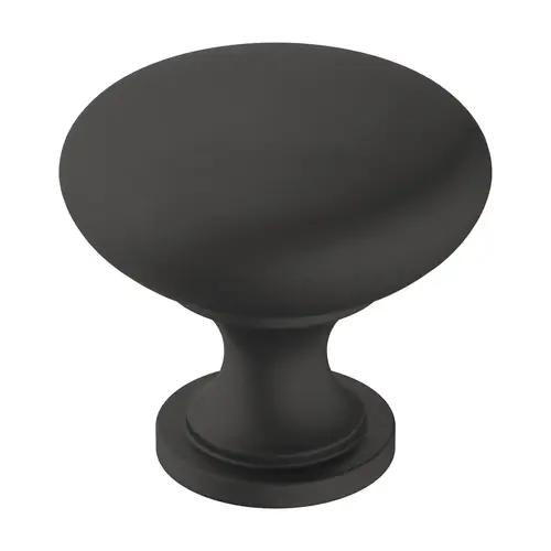 Era 1-1/4" Diameter Hollow Cabinet Knob Matte Black Finish Era 1-1/4" Diameter Hollow Cabinet Knob Matte Black Finish