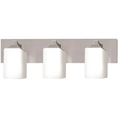 24 In. 3 Light Brushed Nickel Vanity Fixture