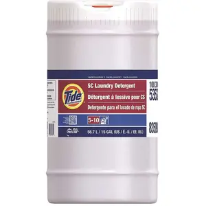 TIDE 003700053532 Professional 15 Gal. Special Conditions Liquid Laundry Detergent Blue
