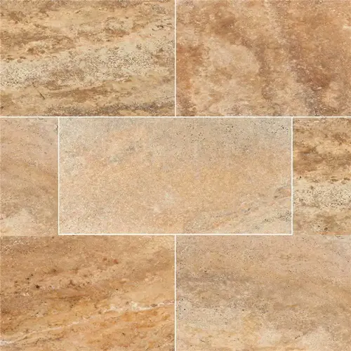 Porcini Gold 16 in. x 24 in. Tumbled Travertine Paver Tile (60 2 sq. ft./Pallet) Porcini Gold 16 in. x 24 in. Tumbled Travertine Paver Tile (60 2 sq. ft./Pallet)