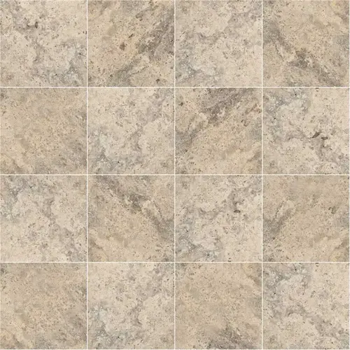 16 in. x 16 in. Silver Gray Tumbled Travertine Paver Tile (20-6 sq. ft./Pallet) - pack of 20