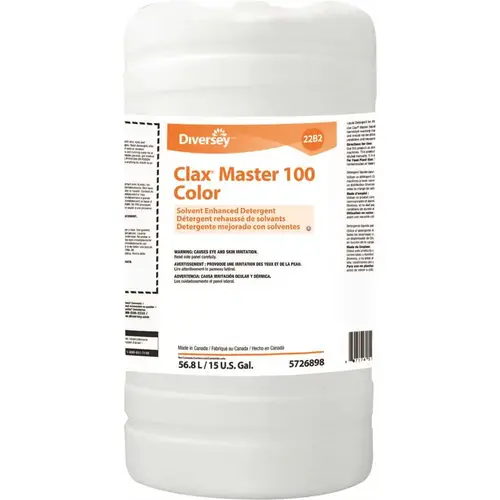 15 Gal. Drum Master 100 Color 22b2 Detergent Solvent Enhanced Clear Blue