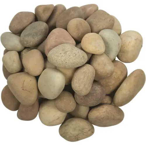 0.5 cu. ft. per Bag Small (1 in. to 2.5 in.) Niagara Yellow Bulk Landscape Rock (40 lbs. Bag)