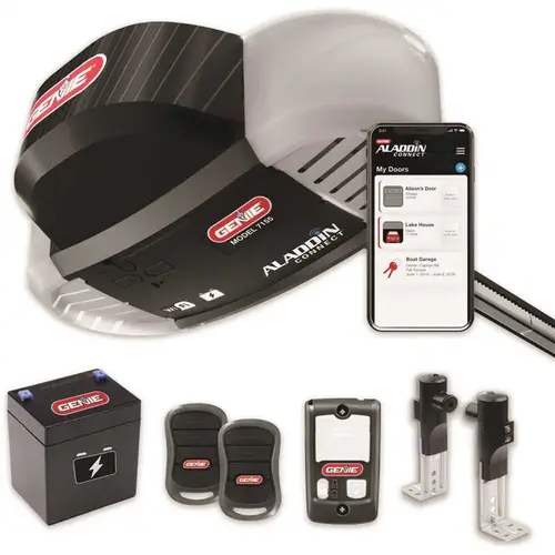 Signature Series 1 hp. Belt Drive Smart Garage Door Opener with Battery Backup