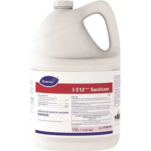 1 Gal. Sanitizer for Food Contact Surfaces No-Rinse Pink