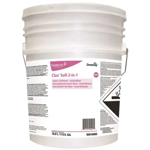 5 Gal. Soft 2-in-1 53B1 Concentrated Fabric Softener Pail (1-EA)