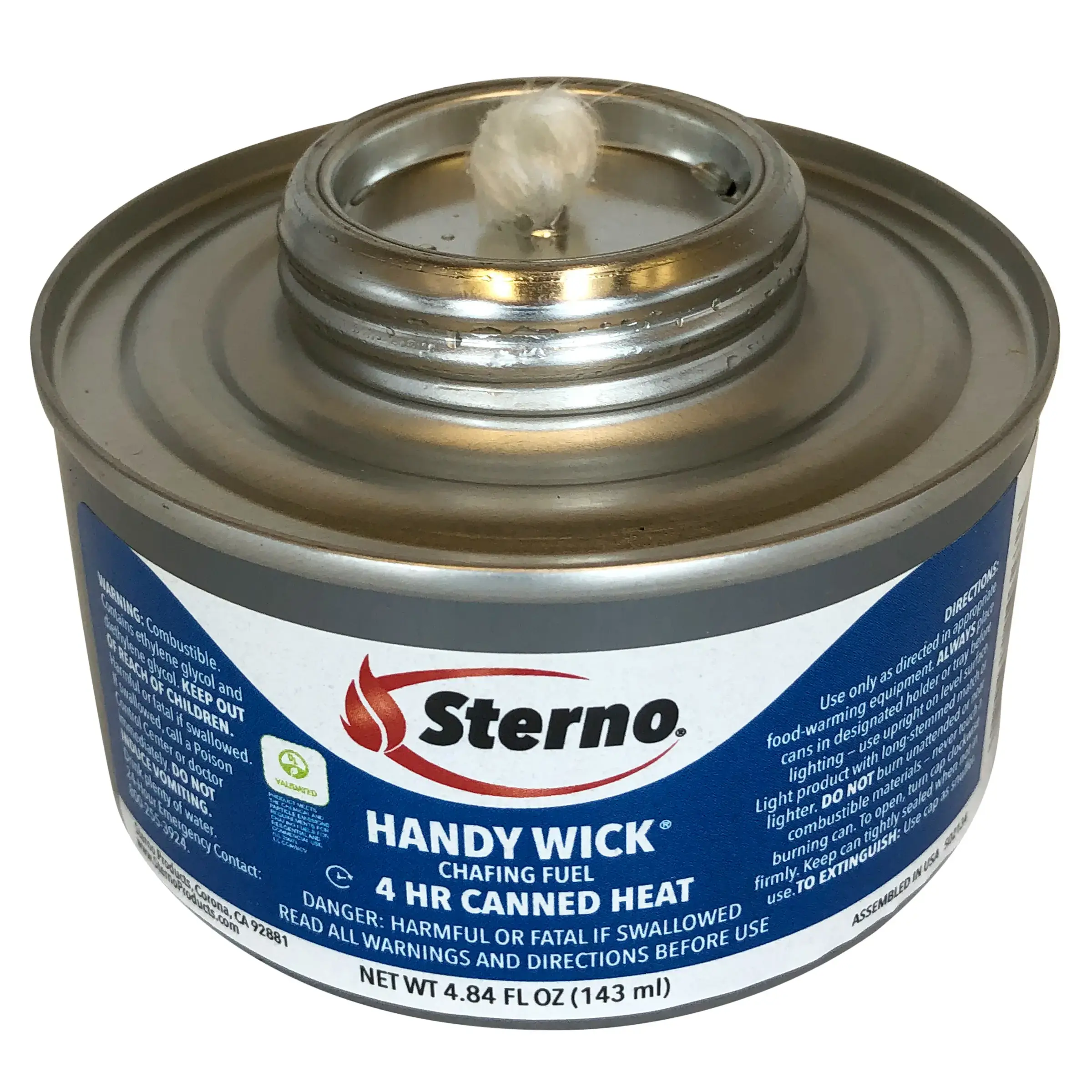 STERNO 10364 4 HOUR HANDY WICK TWIST CAP CHAFING FUEL Buy Now
