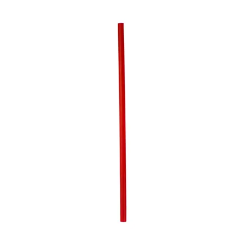The Safety Zone Jumbo Paper Wrapped Straw Red Pantone, 1 Count