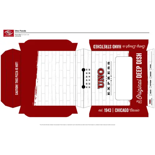 DEEP DISH HINGED BOX 6 INCH