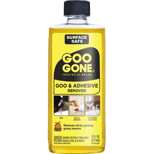Goo Gone Adhesive Remover, 8 Fluid Ounces Goo Gone Adhesive Remover, 8 Fluid Ounces