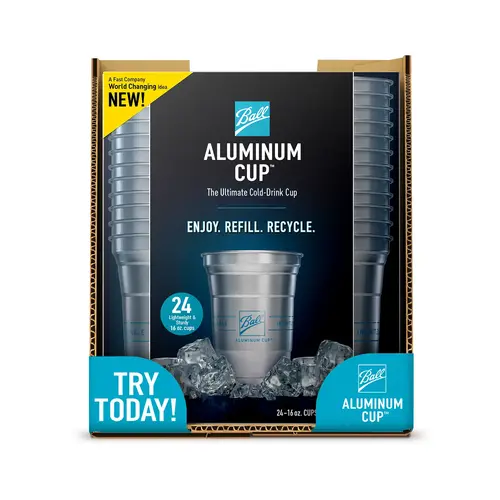 BALL ALUMINUM CUP