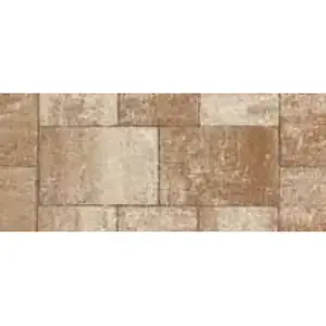 Oldcastle(R) Coastal 10500292 2pc Amaretto Appian Stone Paver 30mm