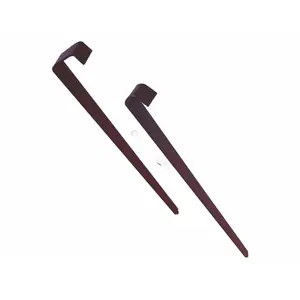 EPIC PLASTICS 200079370 Epic Redwood 2x Steel J Stake