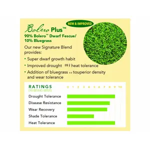 DELTA BLUEGRASS COMPANY BOLERO PLUS 3 Delta Bluegrass 3# 5050 Seed