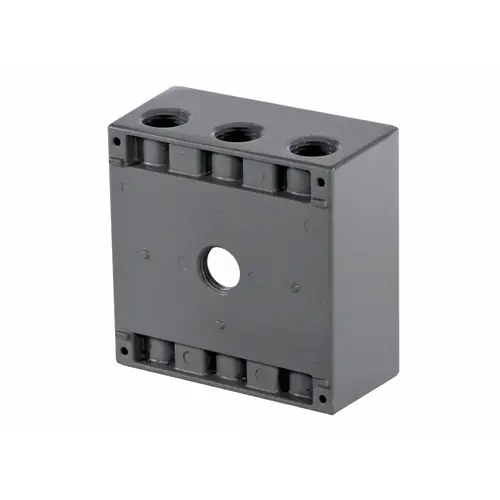 2-gang Box W/ 7 .5" Holes 2-gang Box W/ 7 .5" Holes