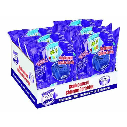 Flippin Frog Replacement Chlorine Cartridge White Flippin Frog Replacement Chlorine Cartridge White