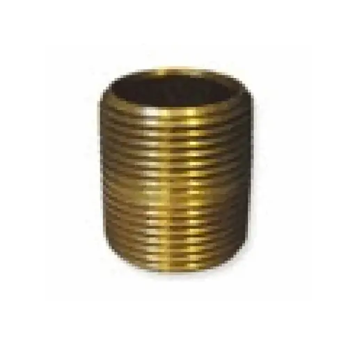 1.25"xclose Brass Nipple 1.25"xclose Brass Nipple