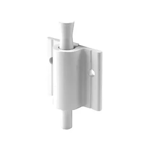 White "Push-Pull" Sliding Window and Door Lock White "Push-Pull" Sliding Window and Door Lock