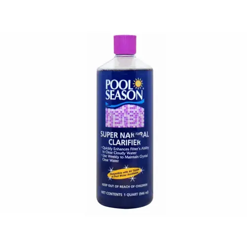 Qt Pool Season Super Natural Clarifier Blue