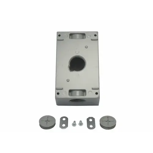 Gry 1-gang Box W/ 3 .75" Holes Gry 1-gang Box W/ 3 .75" Holes