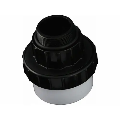 2"mptx3"s Hi-temp Union W/ Oring Black