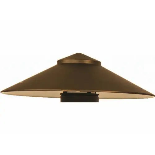 7.5" Weathered Post Brass Path Shade Only