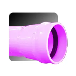 VINYLTECH CORPORATION 6" C900 PURPLE 6" C900 Dr18 Purp Pvc Pipe