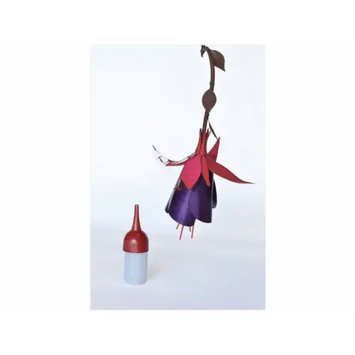 Fuschia Hummingbird Feeder Fuchsia/Purple/Brown Fuschia Hummingbird Feeder Fuchsia/Purple/Brown
