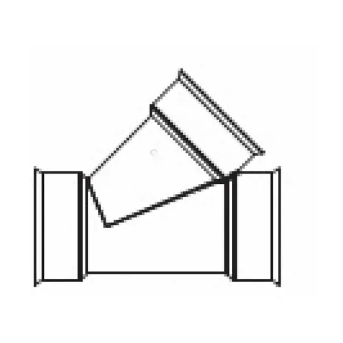 Ads 4" N-12 Wye Ads 4" N-12 Wye