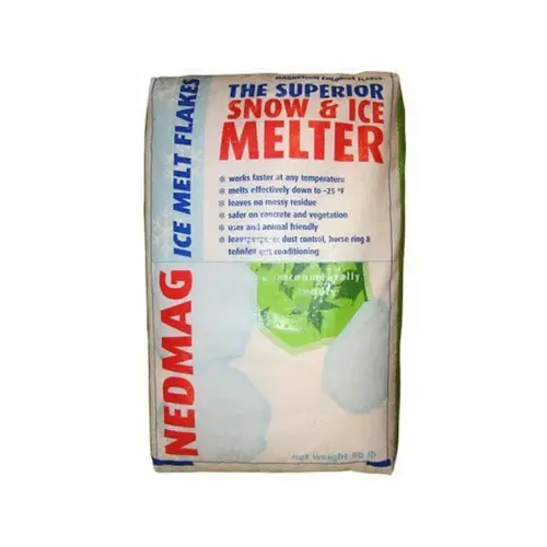 50# Snow & Ice Melter Magnesium Chloride Flakes 50# Snow & Ice Melter Magnesium Chloride Flakes