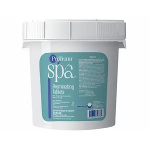 ProTeam C003936-CS77C1 Spa Brominating Tablets, 4 Lb Pail, 8/case