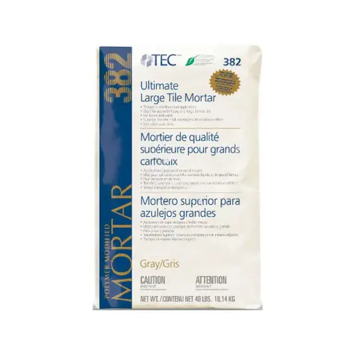 40# Gry Ultimate Large Tile Mortar Gray