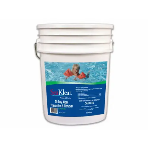 90-DAY ALGAE PREVENTION & REMOVER, 5 GAL (BOD)* 5 GALLON/18.9L Blue 90-DAY ALGAE PREVENTION & REMOVER, 5 GAL (BOD)* 5 GALLON/18.9L Blue