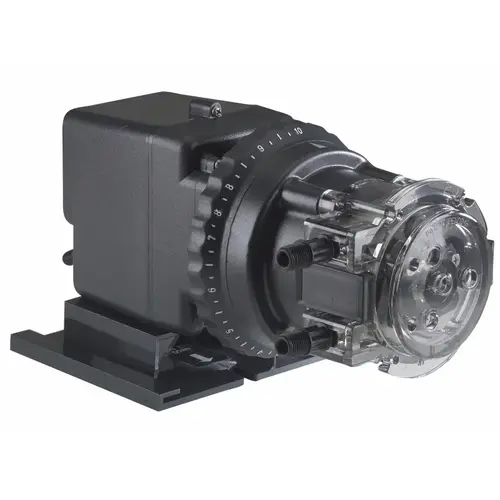 .25" Single Head Adjustable Chemical Injection Pump 25 Psi 10 Gpd 120v