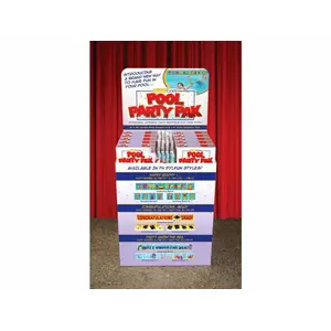 POOL BORDERS INC BL-POP22 Initial Order 22 Asstorted Sku W/ Display