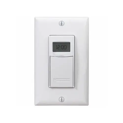 15 Amp In-Wall Heavy Duty Astronomic Digital Timer White