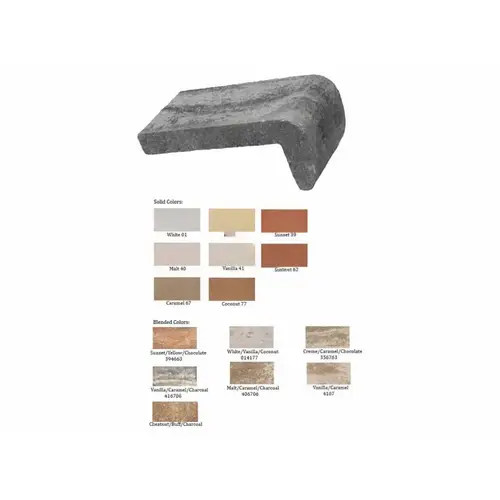 2.5" Chestnut 62 Traditional Coping 2.5" Chestnut 62 Traditional Coping