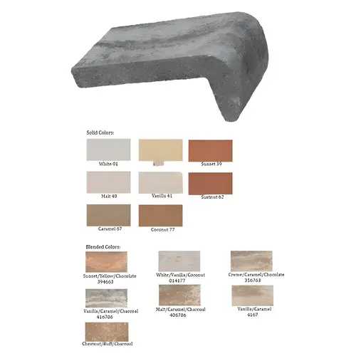 2.5" Chestnut 62 Traditional Coping