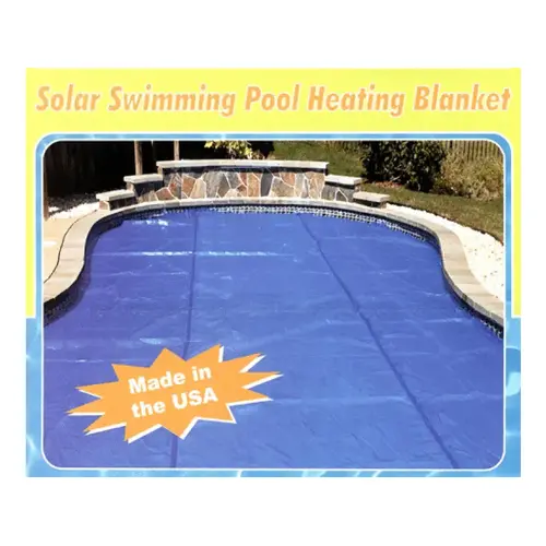 Pool Style 4yr 18x32 Rect Solar Cover Blue Pool Style 4yr 18x32 Rect Solar Cover Blue