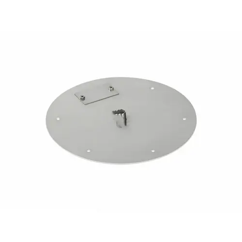 Burner Pan Rd 19" Drop In Ss .5" Male No Ring