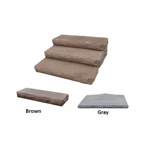 6x16x36 Gry Landscape Step Gray 6x16x36 Gry Landscape Step Gray