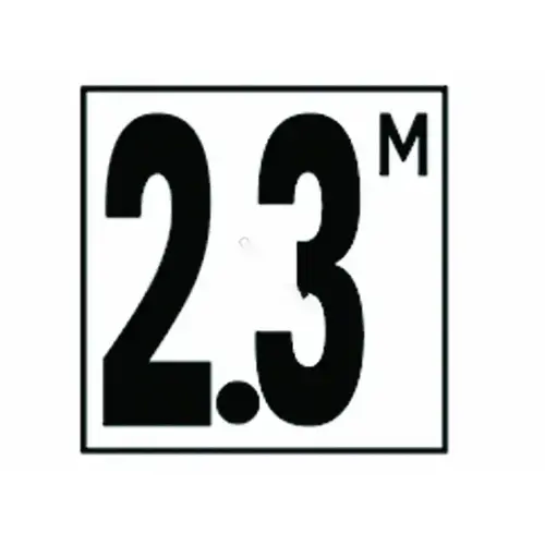 5in Smooth Metric 2.3 M Depth Marker 5in Smooth Metric 2.3 M Depth Marker