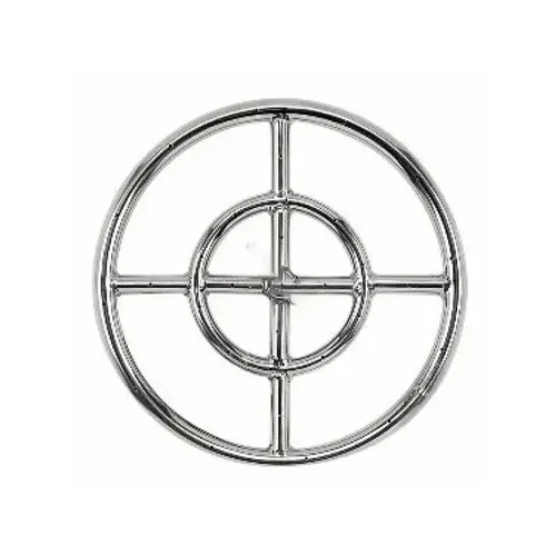 12"x.5"fpt Double Ss Fire Pit Ring 12"x.5"fpt Double Ss Fire Pit Ring