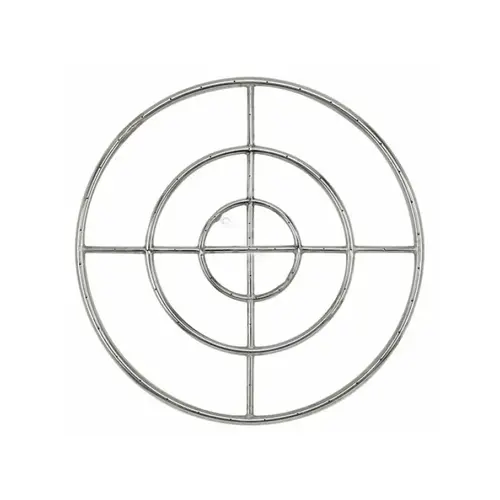 30" X 3/4" Triple Stainless Steel Fire Pit Ring 30" X 3/4" Triple Stainless Steel Fire Pit Ring