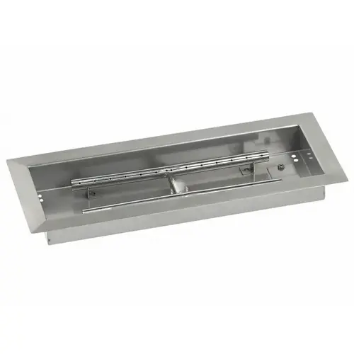 American Fireglass Drop-in H-burner Pan