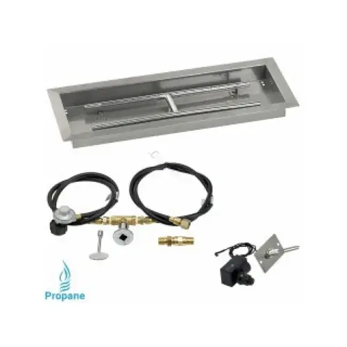 24"x8" Lp Iid Drop-in Burner Pan Kit 24"x8" Lp Iid Drop-in Burner Pan Kit