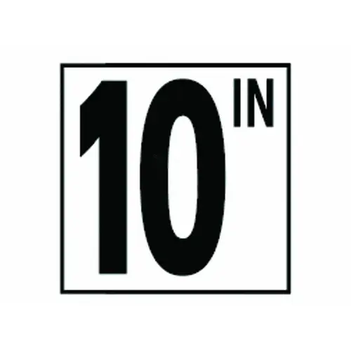 5in Smooth 10 In Depth Marker